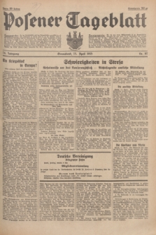 Posener Tageblatt. Jg.74, nr 87 (13 April 1935) + dod.