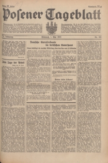 Posener Tageblatt. Jg.74, nr 100 (1 Mai 1935) + dod.