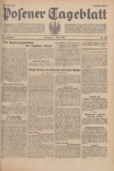 Posener Tageblatt. Jg.74, Nr. 104 (7 Mai 1935) + dod.