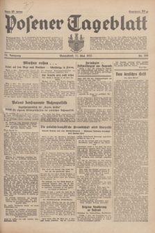 Posener Tageblatt. Jg.74, Nr. 108 (11 Mai 1935) + dod.
