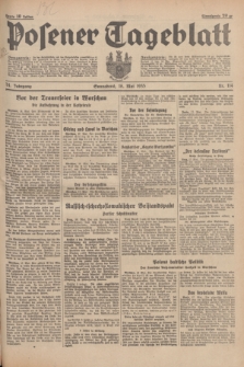Posener Tageblatt. Jg.74, Nr. 114 (18 Mai 1935) + dod.