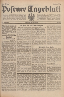 Posener Tageblatt. Jg.74, Nr. 115 (19 Mai 1935) + dod.