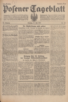 Posener Tageblatt. Jg.74, Nr. 121 (26 Mai 1935) + dod.