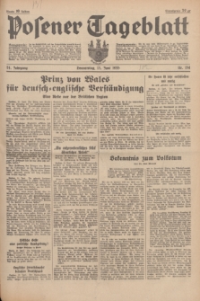 Posener Tageblatt. Jg.74, Nr. 134 (13 Juni 1935) + dod.