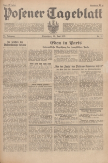 Posener Tageblatt. Jg.74, Nr. 141 (22 Juni 1935) + dod.