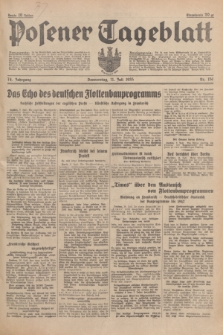 Posener Tageblatt. Jg.74, Nr. 156 (11 Juli 1935) + dod.