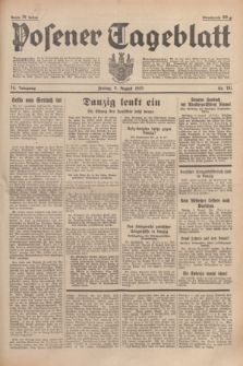 Posener Tageblatt. Jg.74, Nr. 181 (9 August 1935) + dod.