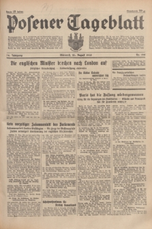 Posener Tageblatt. Jg.74, Nr. 190 (21 August 1935) + dod.