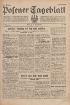 Posener Tageblatt. Jg.74, Nr. 196 (28 August 1935) + dod.