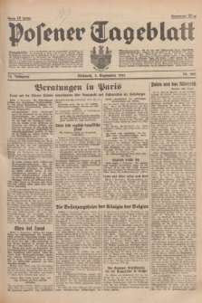 Posener Tageblatt. Jg.74, Nr. 202 (4 September 1935) + dod.