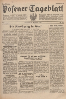 Posener Tageblatt. Jg.74, Nr. 203 (5 September 1935) + dod.