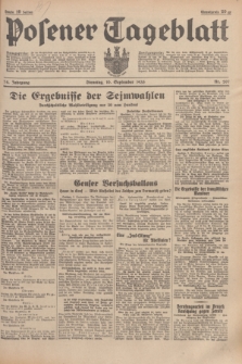 Posener Tageblatt. Jg.74, Nr. 207 (10 September 1935) + dod.