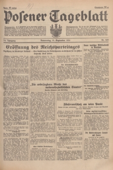 Posener Tageblatt. Jg.74, Nr. 209 (12 September 1935) + dod.