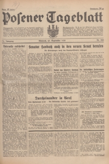 Posener Tageblatt. Jg.74, Nr. 220 (25 September 1935) + dod.