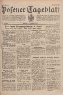Posener Tageblatt. Jg.74, Nr. 222 (27 September 1935) + dod.