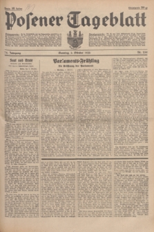 Posener Tageblatt. Jg.74, Nr. 230 (6 Oktober 1935) + dod.
