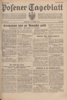 Posener Tageblatt. Jg.74, Nr. 235 (12 Oktober 1935) + dod.