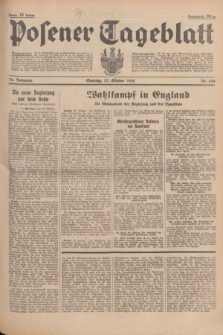 Posener Tageblatt. Jg.74, Nr. 248 (27 Oktober 1935) + dod.