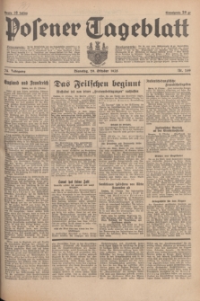 Posener Tageblatt. Jg.74, Nr. 249 (29 Oktober 1935) + dod.
