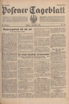 Posener Tageblatt. Jg.74, Nr. 252 (1 November 1935) + dod.