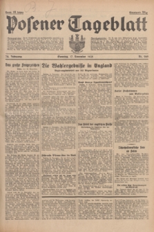 Posener Tageblatt. Jg.74, Nr. 265 (17 November 1935) + dod.