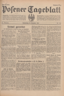 Posener Tageblatt. Jg.74, Nr. 274 (28 November 1935) + dod.