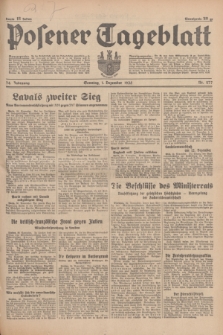 Posener Tageblatt. Jg.74, Nr. 277 (1 Dezember 1935) + dod.