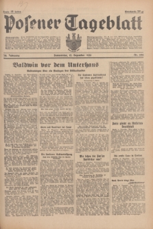 Posener Tageblatt. Jg.74, Nr. 286 (12 Dezember 1935) + dod.