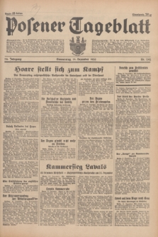 Posener Tageblatt. Jg.74, Nr. 292 (19 Dezember 1935) + dod.