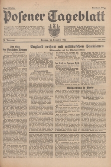 Posener Tageblatt. Jg.74, Nr. 295 (22 Dezember 1935) + dod.