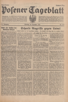 Posener Tageblatt. Jg.74, Nr. 299 (29 Dezember 1935) + dod.