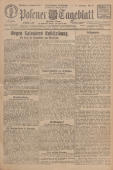 Posener Tageblatt (Posener Warte). Jg.66, Nr. 2 (4 Januar 1927) + dod.