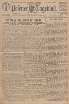 Posener Tageblatt (Posener Warte). Jg.66, Nr. 5 (8 Januar 1927) + dod.