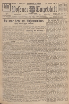 Posener Tageblatt (Posener Warte). Jg.66, Nr. 8 (12 Januar 1927) + dod.