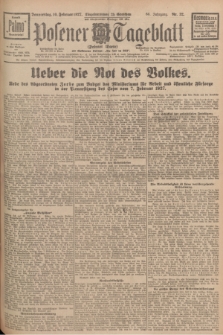 Posener Tageblatt (Posener Warte). Jg.66, Nr. 32 (10 Februar 1927) + dod.