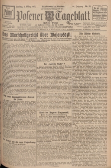 Posener Tageblatt (Posener Warte). Jg.66, Nr. 51 (4 März 1927) + dod.