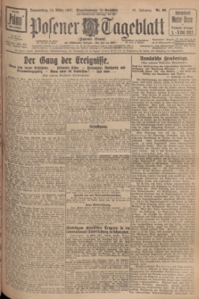 Posener Tageblatt (Posener Warte). Jg.66, Nr. 68 (24 März 1927) + dod.