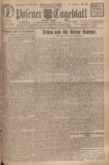 Posener Tageblatt (Posener Warte). Jg.66, Nr. 109 (14 Mai 1927) + dod.