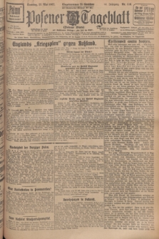 Posener Tageblatt (Posener Warte). Jg.66, Nr. 116 (22 Mai 1927) + dod.