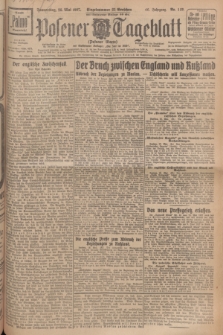 Posener Tageblatt (Posener Warte). Jg.66, Nr. 119 (26 Mai 1927) + dod.