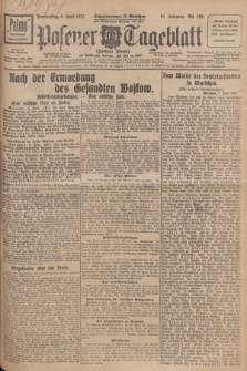 Posener Tageblatt (Posener Warte). Jg.66, Nr. 129 (9 Juni 1927) + dod.