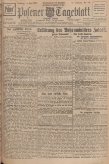 Posener Tageblatt (Posener Warte). Jg.66, Nr. 133 (14 Juni 1927) + dod.