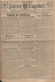 Posener Tageblatt (Posener Warte). Jg.66, Nr. 137 (19 Juni 1927) + dod.