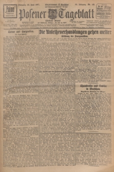 Posener Tageblatt (Posener Warte). Jg.66, Nr. 145 (29 Juni 1927) + dod.