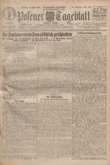 Posener Tageblatt (Posener Warte). Jg.66, Nr. 158 (15 Juli 1927) + dod.