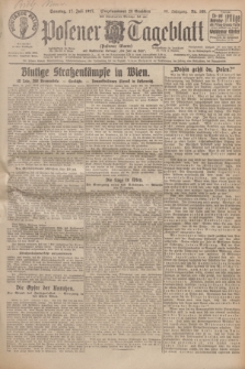 Posener Tageblatt (Posener Warte). Jg.66, Nr. 160 (17 Juli 1927) + dod.