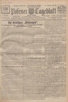 Posener Tageblatt (Posener Warte). Jg.66, Nr. 164 (22 Juli 1927) + dod.