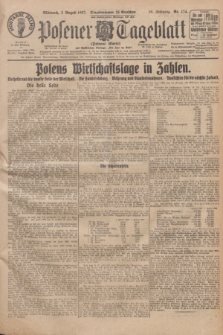 Posener Tageblatt (Posener Warte). Jg.66, Nr. 174 (3 August 1927) + dod.
