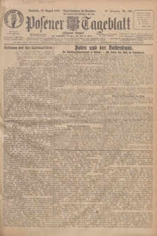 Posener Tageblatt (Posener Warte). Jg.66, Nr. 190 (23 August 1927) + dod.