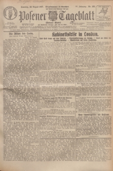Posener Tageblatt (Posener Warte). Jg.66, Nr. 195 (28 August 1927) + dod.